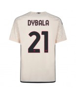 AS Roma Paulo Dybala #21 Vieraspaita 2023-24 Lyhythihainen